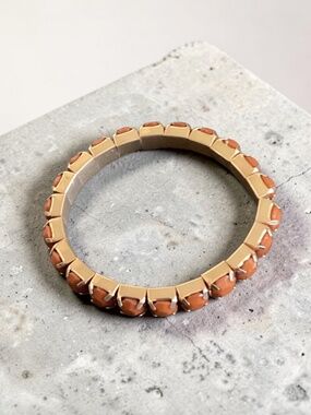 Gold-Tone Stretch Bracelet